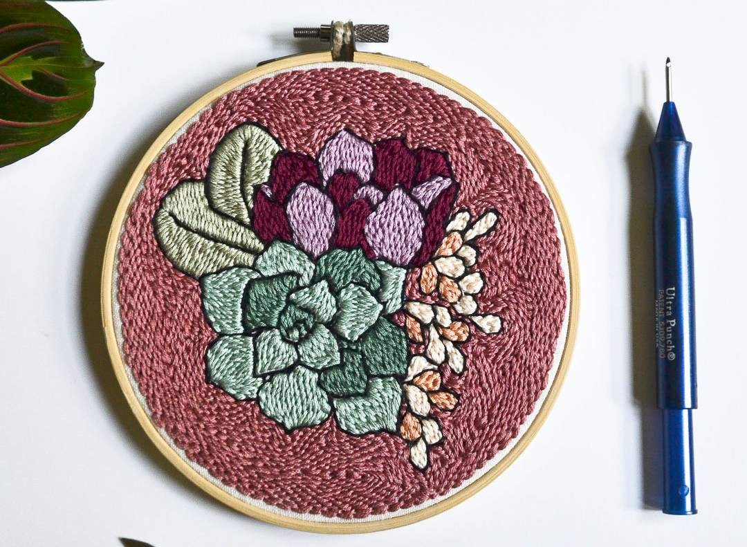 13 Punch Needle Embroidery Patterns - Free Printable Punch Needle Patterns