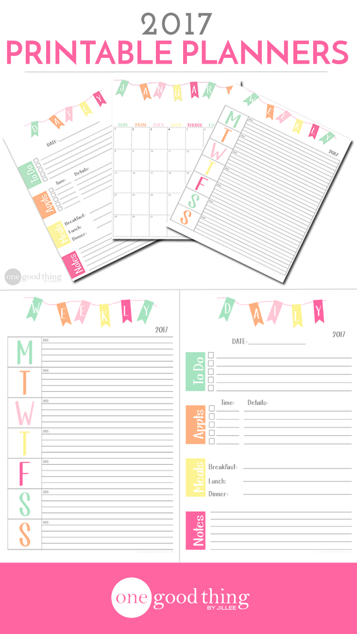 14 Brilliant Ways To Get Organized · Jillee | Tips And Tricks - Free Printable Organizer 2017