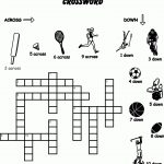 14 Sports Crossword Puzzles | Kittybabylove   Free Printable Sports Crossword Puzzles