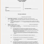 15 Divorce Papers In Georgia | Divorce Document – Free Printable   Free Printable Uncontested Divorce Forms Georgia