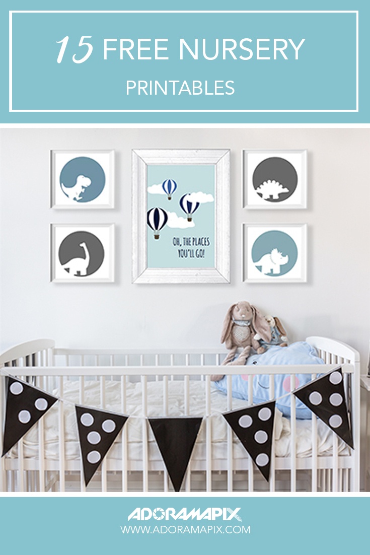 15 Free Nursery Printables - Free Printable Nursery Resources