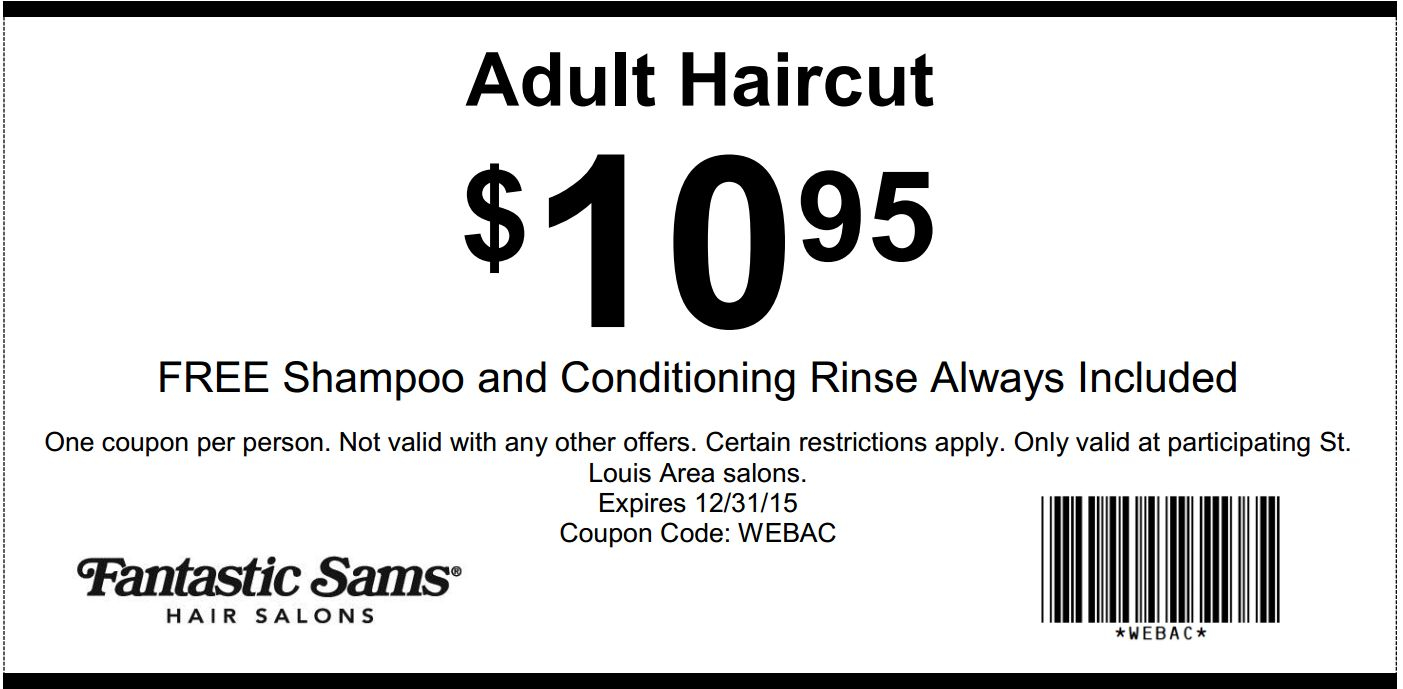 16 Fantastic Sams Haircut Coupons | Hairstyles Ideas - Free Printable Coupons For Fantastic Sams