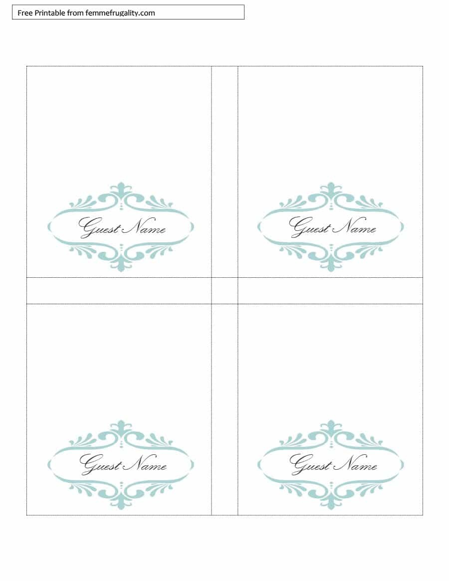 16 Printable Table Tent Templates And Cards ᐅ Template Lab - Free Printable Table Tents