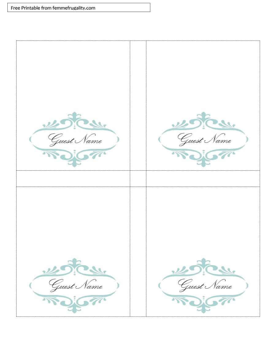 16 Printable Table Tent Templates And Cards ᐅ Template Lab - Free Printable Tent Cards Templates