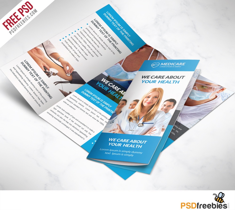 16 Tri-Fold Brochure Free Psd Templates: Grab, Edit &amp;amp; Print - Free Printable Brochure Maker Download