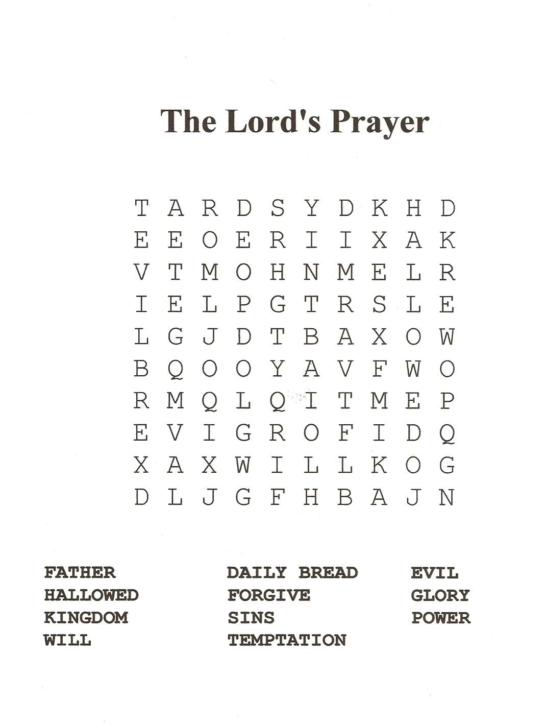 18 Fun Printable Bible Word Search Puzzles | Kittybabylove - Free Printable Catholic Word Search