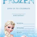 20 Frozen Birthday Party Ideas | B Birthday | Frozen Birthday   Free Printable Frozen Birthday Invitations