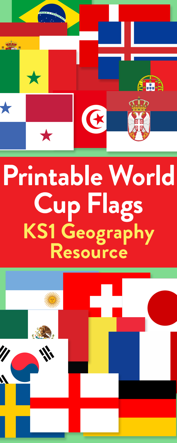 2018 World Cup Printable Flags For All 32 Countries | Teachwire - Free Printable Pictures Of Flags Of The World