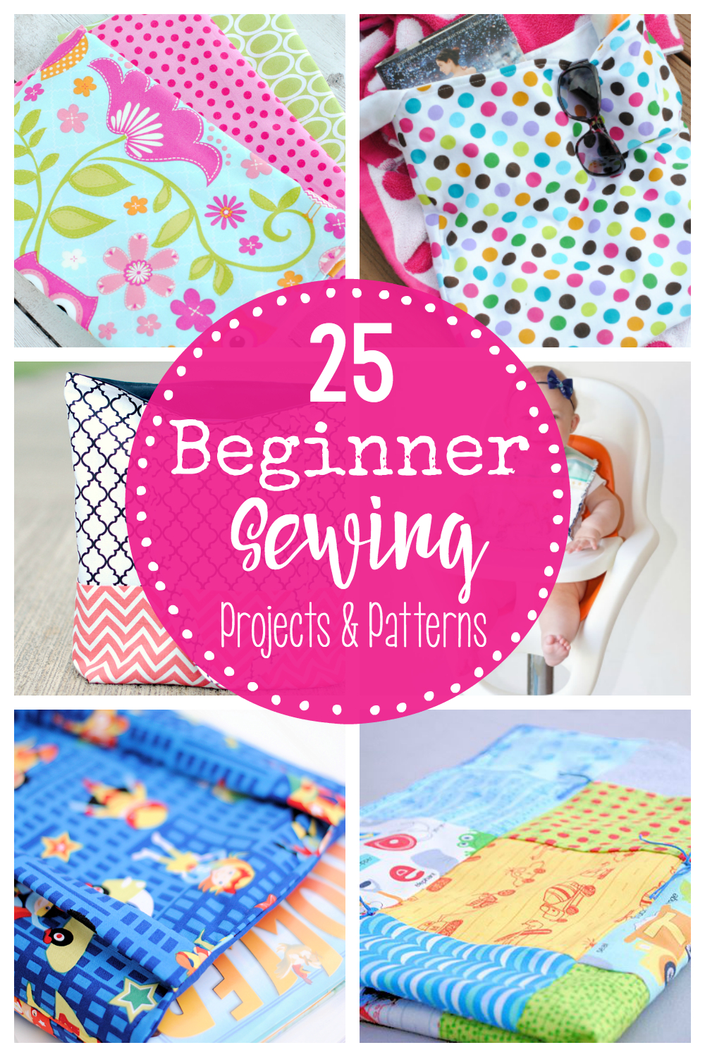 25 Beginner Sewing Projects - Free Printable Sewing Patterns For Kids
