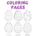 25+ Free Printable Easter Egg Templates & Easter Egg Coloring Pages   Free Printable Easter Basket Coloring Pages