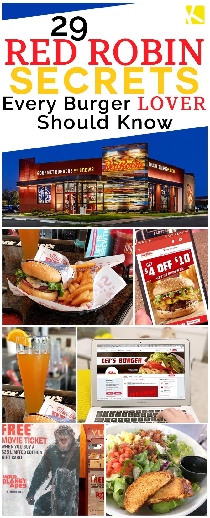 Free Red Robin Coupons Printable