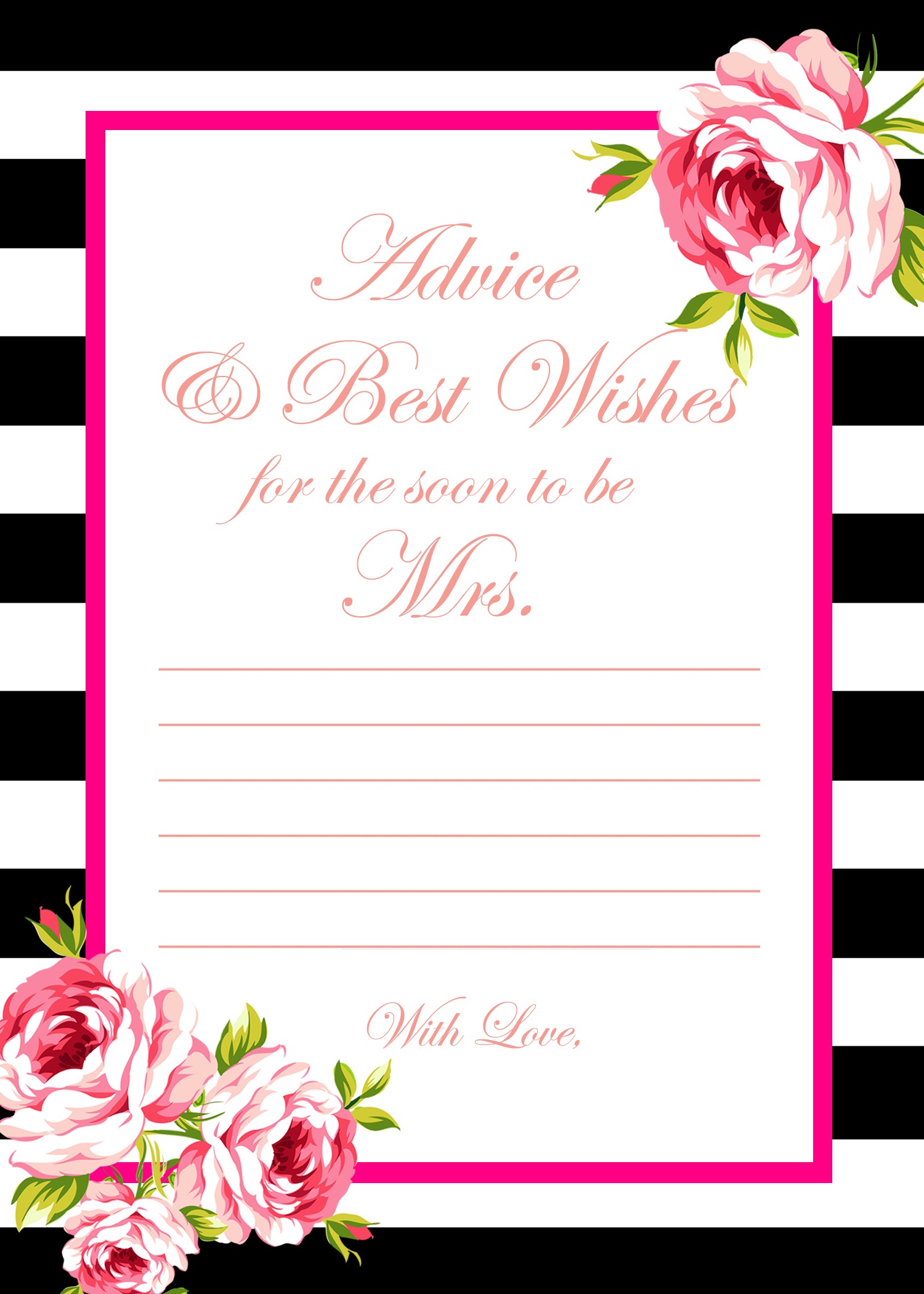 2_Free_Printable_Games Archives - Bridal Shower Ideas - Themes - How Well Do You Know The Bride Free Printable
