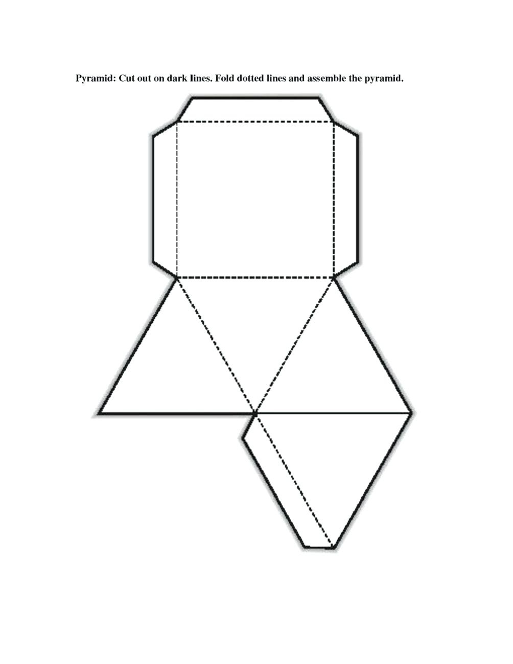 3 D Shape Printables Free Printable Shape Nets Template Learning - Free Shape Templates Printable