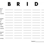3 Free Printable Bridal Shower Games (That Are Actually Fun   Free Printable Wedding Party List