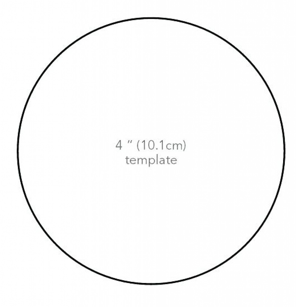 3 Inch Circle Template Printable - Floss Papers - Free Printable 6 Inch Circle Template