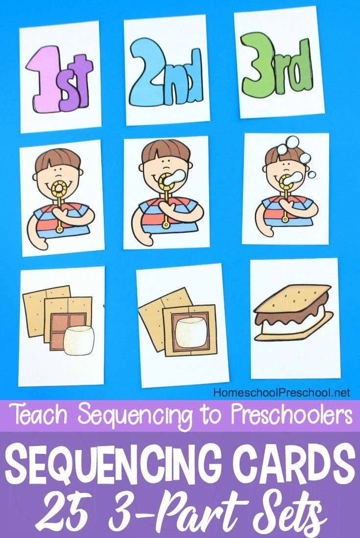 3 Step Sequencing Cards Free Printables For Preschoolers - Free Printable Sequencing Cards