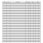 37 Checkbook Register Templates [100% Free, Printable] ᐅ Template Lab   Free Printable Transaction Register