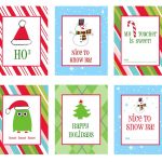 39 Sets Of Free Printable Christmas Gift Tags   Free Printable Happy Holidays Gift Tags
