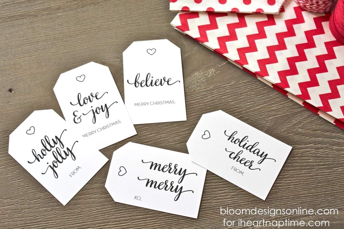 39 Sets Of Free Printable Christmas Gift Tags - Printable Gift Tags Customized Free