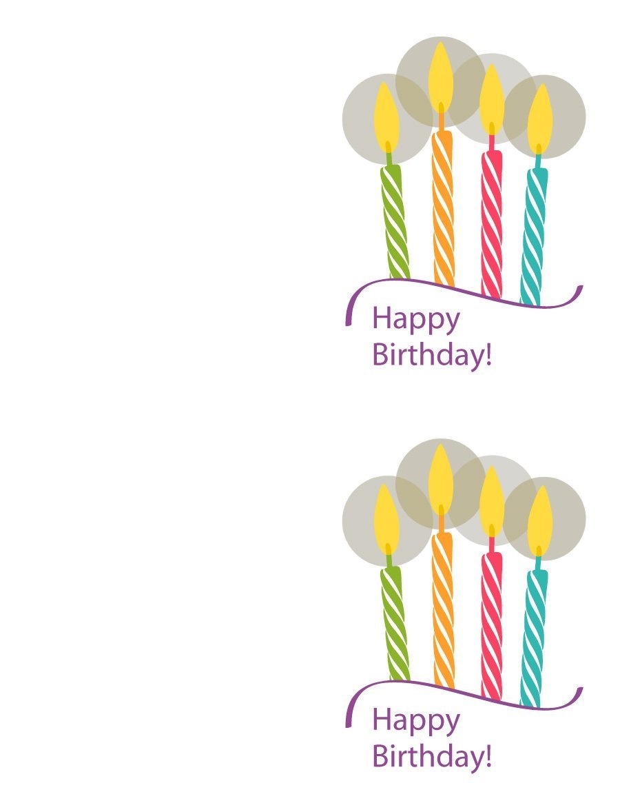 free printable happy birthday cards online free printable