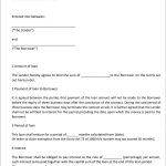 40+ Free Loan Agreement Templates [Word & Pdf] ᐅ Template Lab   Free Printable Loan Forms