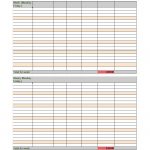40 Free Timesheet / Time Card Templates ᐅ Template Lab   Free Printable Time Cards