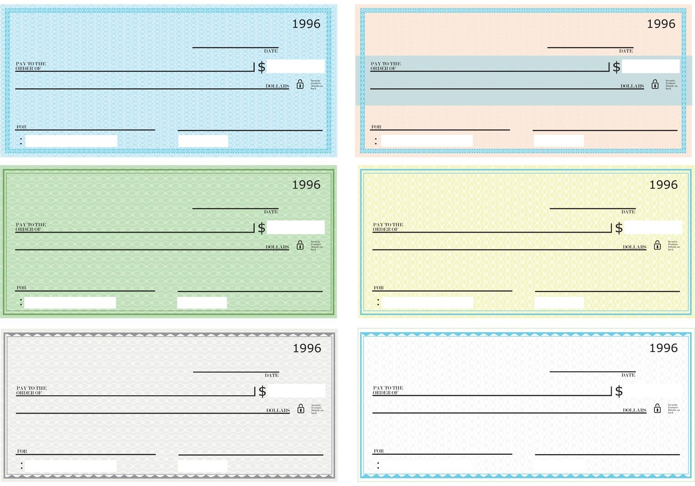 43+ Blank Check Templates Doc, Psd, Pdf - Ready To Use!! - Free Printable Blank Checks