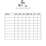 43 Free Chore Chart Templates For Kids ᐅ Template Lab   Free Printable Charts And Lists