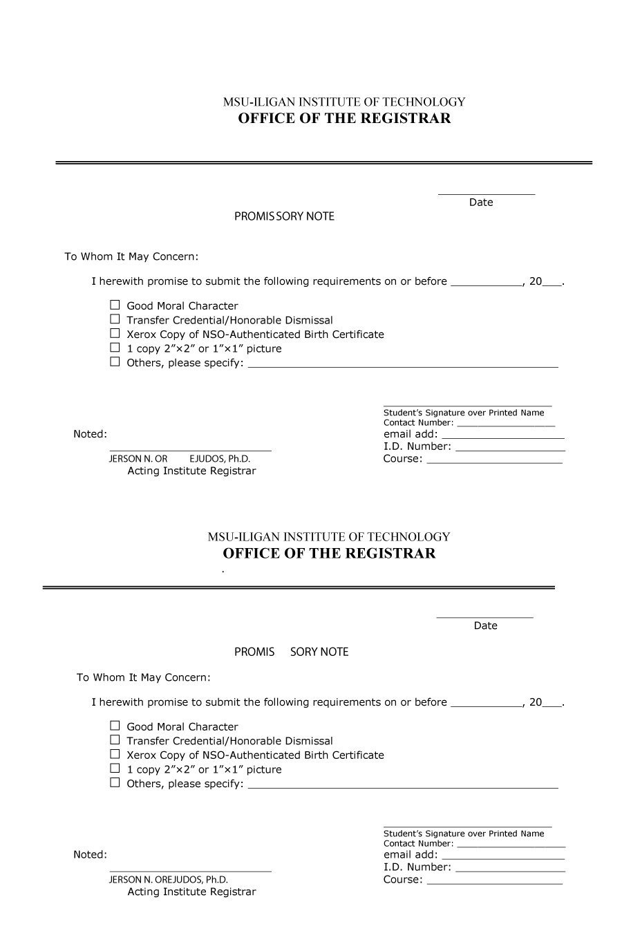45 Free Promissory Note Templates &amp; Forms [Word &amp; Pdf] ᐅ Template Lab - Free Printable Promissory Note Contract
