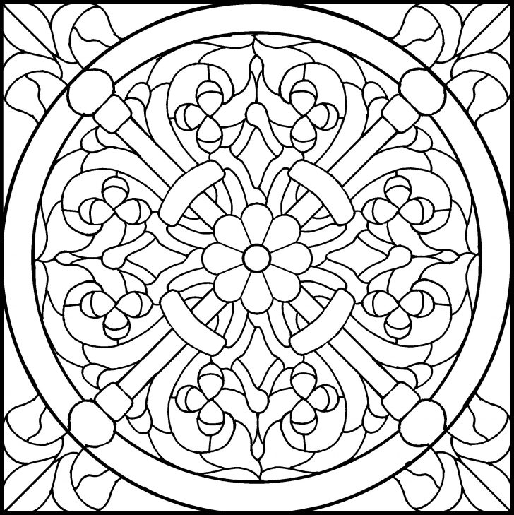 Free Printable Stained Glass Patterns