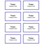 47 Free Name Tag + Badge Templates ᐅ Template Lab   Name Tag Template Free Printable