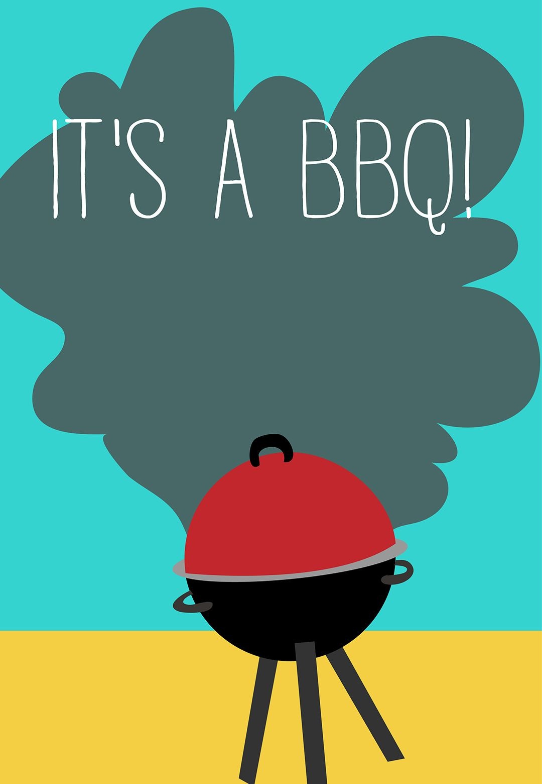 4Th Of July Bbq Party Invitation - Free Printable | Summer Grillin - Free Printable Cookout Invitations