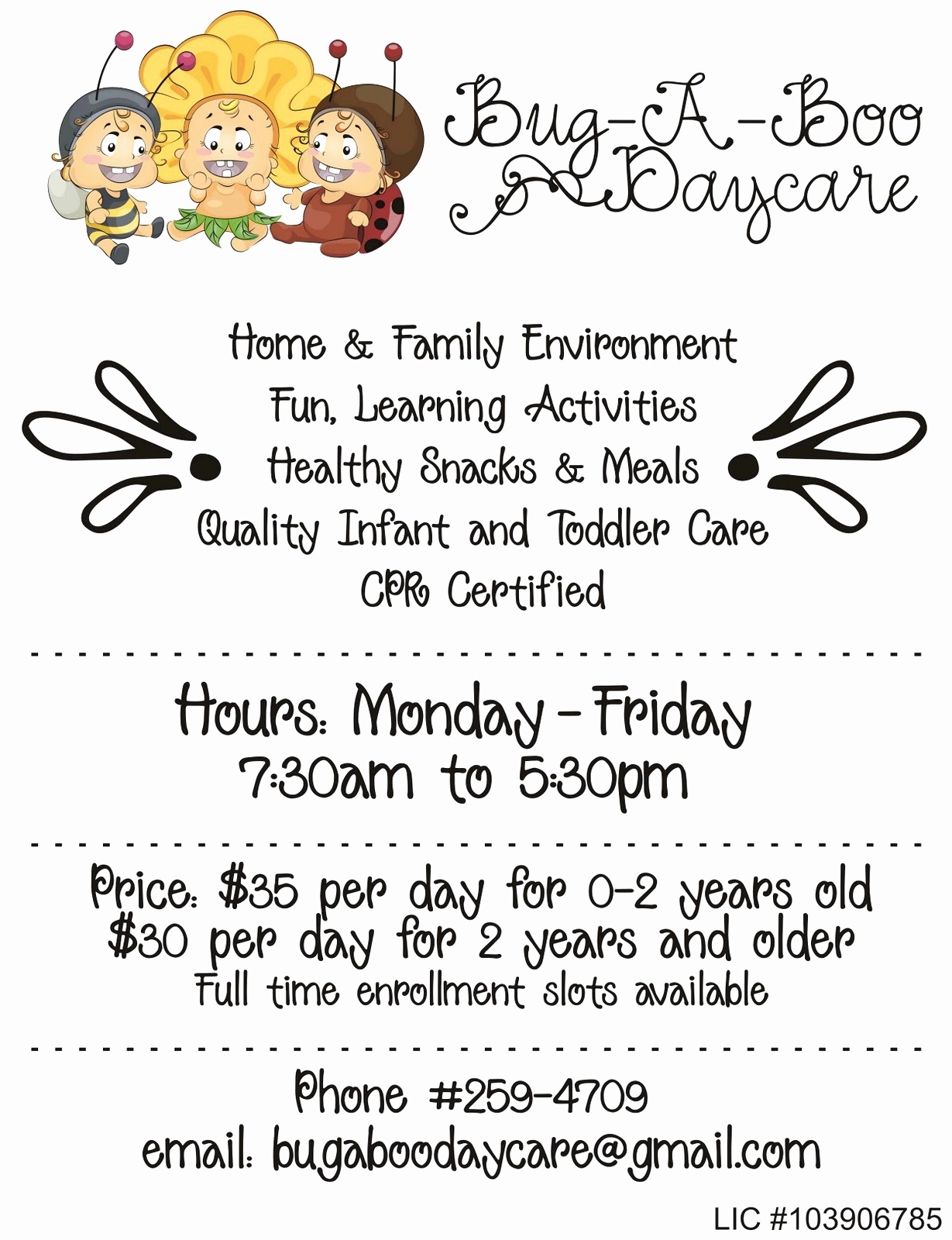 50 Luxury Free Printable Daycare Flyers | Speak2Net - Free Printable Home Daycare Flyers