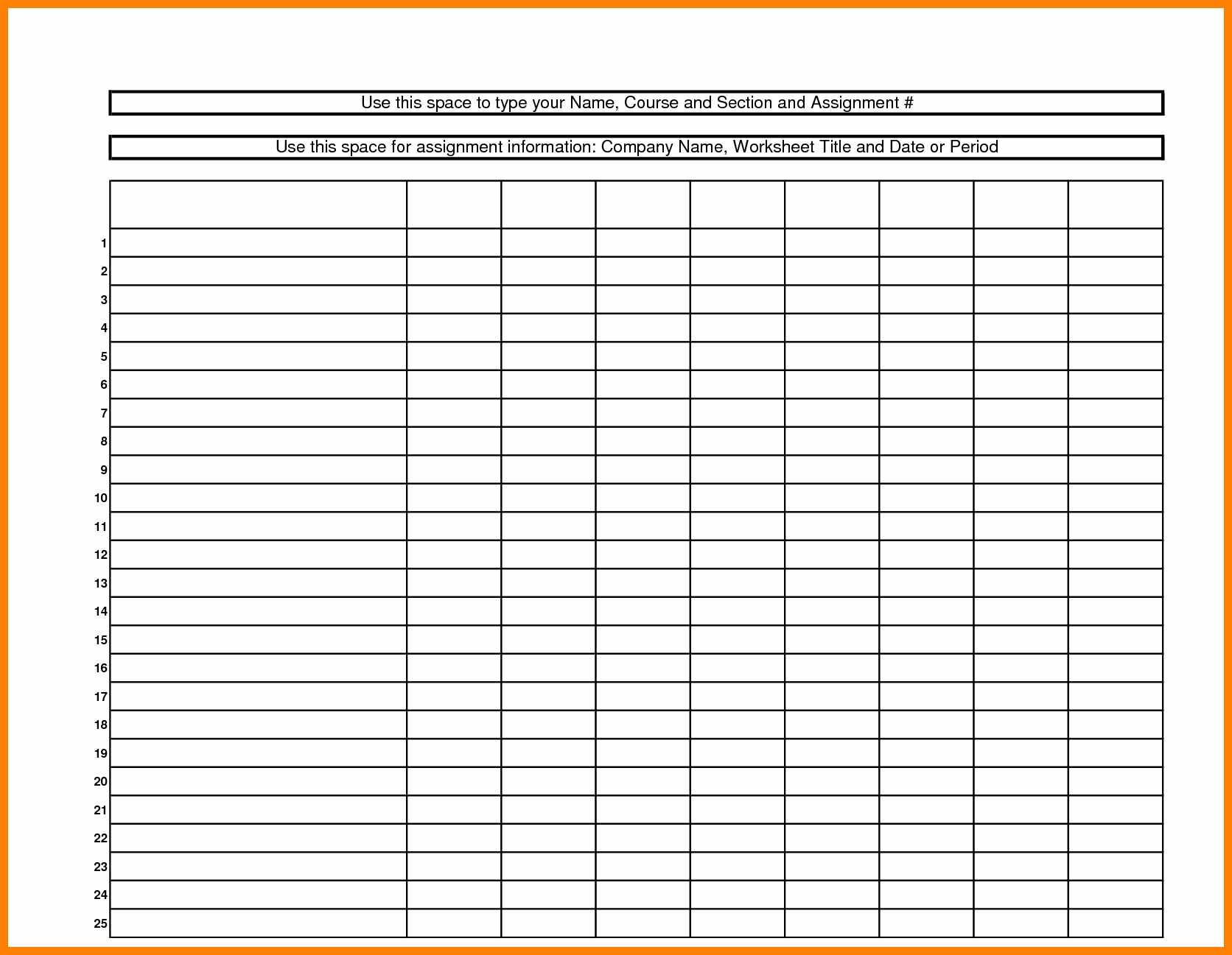 6+ Free Printable Spreadsheet | Credit Spreadsheet - Free Printable Spreadsheet