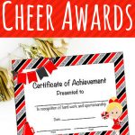 $6. Instant Download   Cheerleading Certificate   Cheerleading Award   Free Printable Cheerleading Certificates