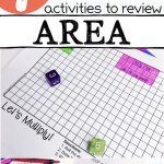 7 Activities To Review Area   Download Free Printable Math Centers   Free Printable Math Centers