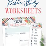 7 Easy Steps To Bible Study For Beginners   Free Printable Bible Study Worksheets