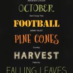 7 Free Fall Fonts (With Free Printable) | Font Series #25   Free Printable Fonts