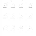 7Th Grade Math Worksheets | Value Worksheets Absolute Value   Multiplying Decimals Free Printable Worksheets