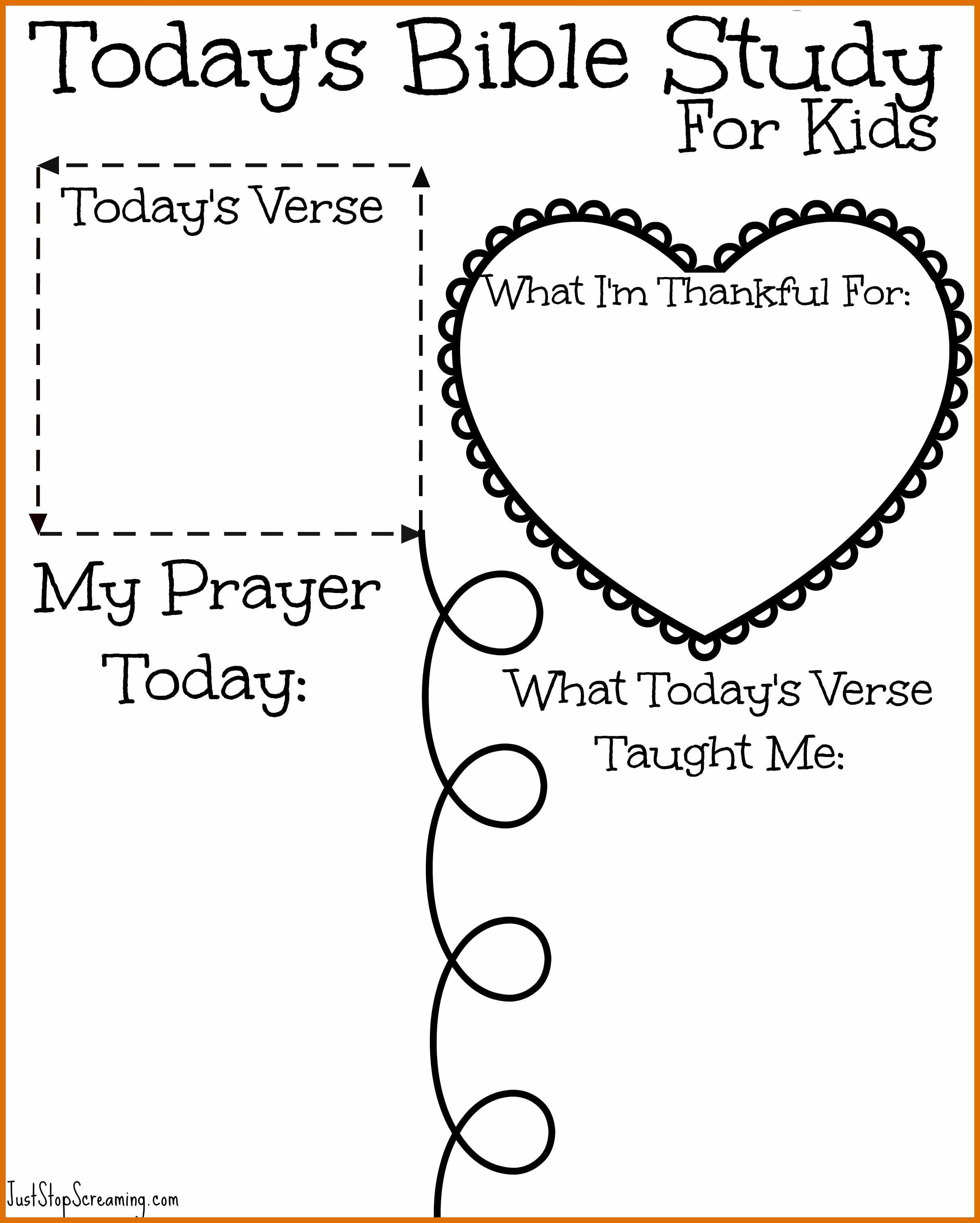 8-9 Free Printable Bible Study Worksheets | Sowtemplate - Free Printable Children&amp;#039;s Bible Lessons