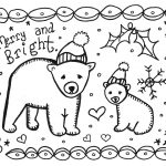 8 Best Images Of Printable Christmas Cards To Color   Free   Free Printable Christmas Cards To Color