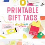 8 Colorful & Free Printable Gift Tags For Any Occasion!   Free Online Gift Tags Printable