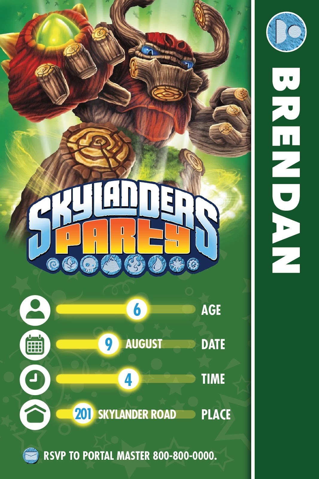 95+ Skylanders Birthday Invitations Printable - Some Of The Best - Free Printable Skylander Invitations