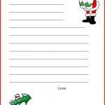 A Christmas Lesson Plan: Write A Letter To Santa Clause | Places To   Free Printable Dear Santa Stationary