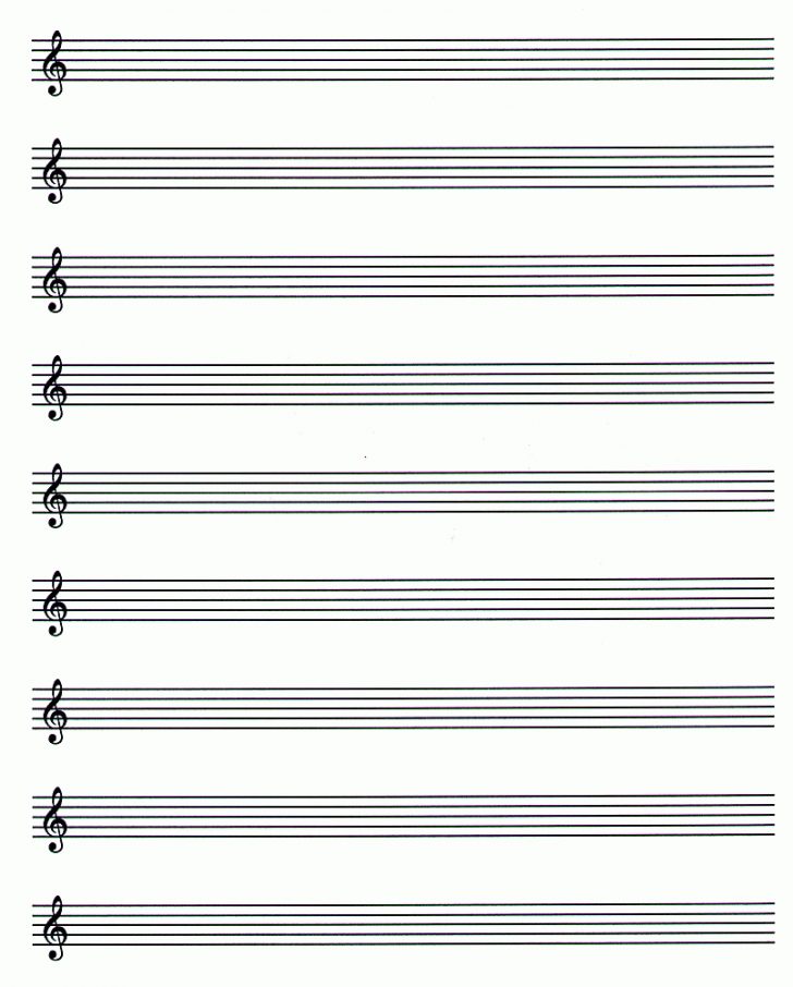 Free Printable Staff Paper Blank Sheet Music Net