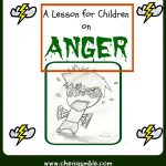 A Lesson For Children On Anger (From James 1:19 21) – Cheri Gamble   Bible Lessons For Toddlers Free Printable