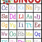 Abc's Bingo  Free Printable!   Sassy Sanctuary   Free Printable Alphabet Bingo Cards