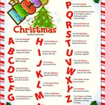 Abc's Of Christmas | Christmas | Christmas Alphabet, Christmas   Free Printable Christmas Alphabet