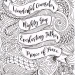 Adult Christmas Coloring Page Christianfourthavepenandink   Free Printable Bible Christmas Coloring Pages