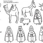 Adult Coloring Pages Of The Nativity Free In Nativity Coloring Pages   Free Printable Nativity Story Coloring Pages